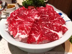 左庭右院极品雪花牛肉-左庭右院鲜牛肉火锅(环球港店)