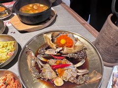 -草家酱蟹炭火烤肉店(珲春南路一店)
