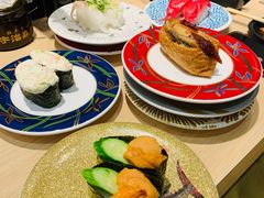 鳗鱼腐皮船-大起水产回转寿司(道顿堀店)