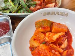 辣白菜-旺清进洞米肠汤