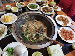 -北京龙庆四季香农家饭庄·灶台鱼·碳烤虹鳟鱼(龙庆峡店)