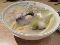 生汆丸子汤-东北小二东北菜(大车家巷店)