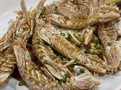 椒盐虾菇-阿钦大排档