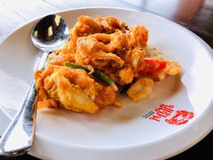 咸蛋黄鱿鱼-大螃蟹海鲜餐厅