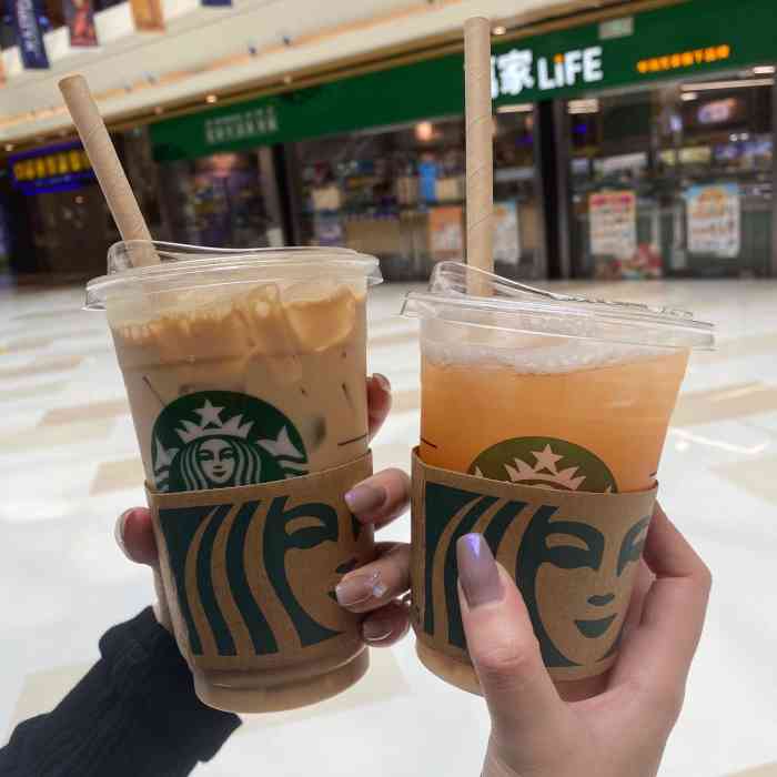 星巴克(华发商都店)-"96心情不好?来点颜色看看98 点了份无.