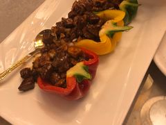 彩椒牛肉粒-楼外楼(玉泉店)