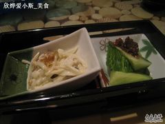 小菜：鱼皮和黄瓜-西村日本料理(香格里拉饭店)