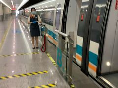 -龙阳路磁悬浮列车总站-停车场