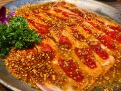 -明洞阿姨·韩式酱蟹烤肉·创意料理(三元桥店)