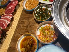 -明洞阿姨·韩式酱蟹烤肉·创意料理(三元桥店)