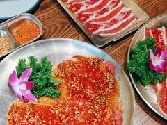 -明洞阿姨·韩式酱蟹烤肉·创意料理(三元桥店)