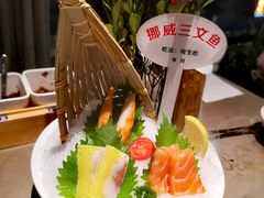 三文鱼刺身-享月汤皇·海鲜小火锅·聚会(曲江创意谷店)