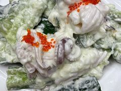 蟹子芥末捞墨鱼-肥仔文澳门猪骨煲(南京西路店)