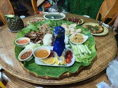 -沐毫傣泐云南菜孔雀宴•手抓饭傣味烧烤(曼听店)