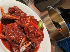 -草家酱蟹炭火烤肉店(珲春南路一店)