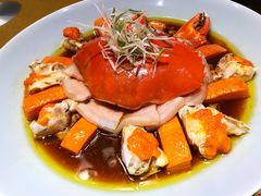 火腿南瓜蒸膏蟹-老灶味道·本帮菜(昌平路店)