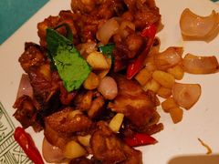 傣味柠檬香叶鸡-云海肴·汽锅鸡·云南菜(苏州中心店)
