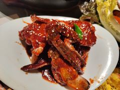 -草家酱蟹炭火烤肉店(珲春南路一店)