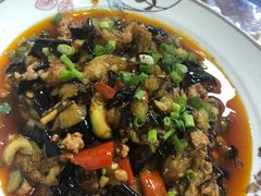 鱼香茄子-洪霞餐馆