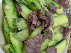牛肉炒青瓜-贞姨美食·老字号海鲜大排档