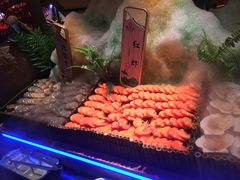海鲜虾-焰江山海鲜牛排烤肉自助(锦华万达二星店)