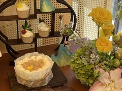 -芒果与甜纯动物奶油蛋糕&甜品台定制
