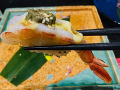 红宝石火灸红虾-古田居·特色寿司料理(星之岛旗舰店)