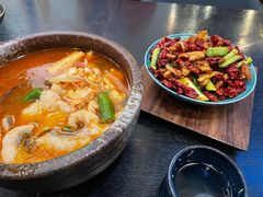 宫爆板筋-山石榴·贵州菜(丰盛里店)