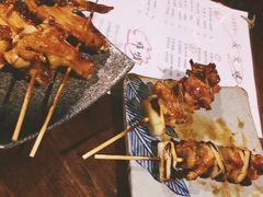 酱烤京葱鸡肉-鸟鸣门屋台料理(金帝银泰店)