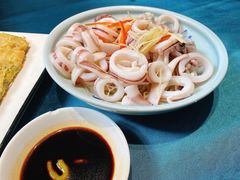 白灼鲜鱿-随园花园餐厅(新港中路店)