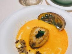 蟹粉虾汤蛋羹黑鱼籽蒸鲜鲍-蟹榭(静安寺晶品商场店)