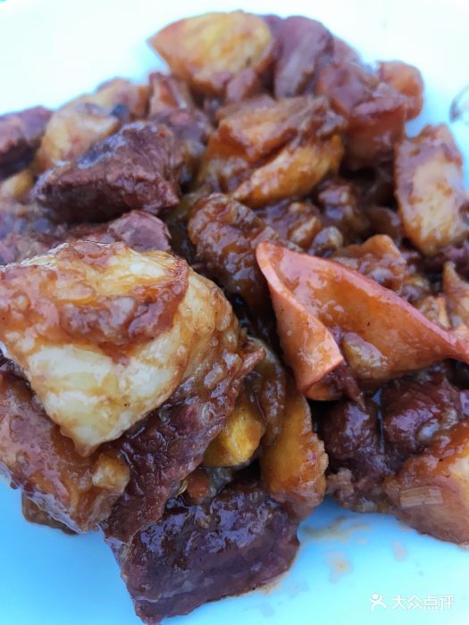 红薯烧牛肉