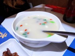 鸡汤菌菇汤-四道菜·福建海蛎煎(世欧广场店)