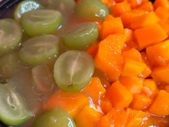 芒果黄桃炼乳冰-王中王刨冰