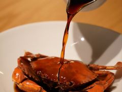 琥珀黄酒熟醉奄仔蟹-新荣记(西溪湿地店)