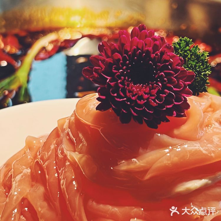 望着窗外春风 吃zhuó火锅儿 
