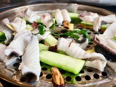 无骨鱼蒸胜瓜-阿多私房菜(顺德店)
