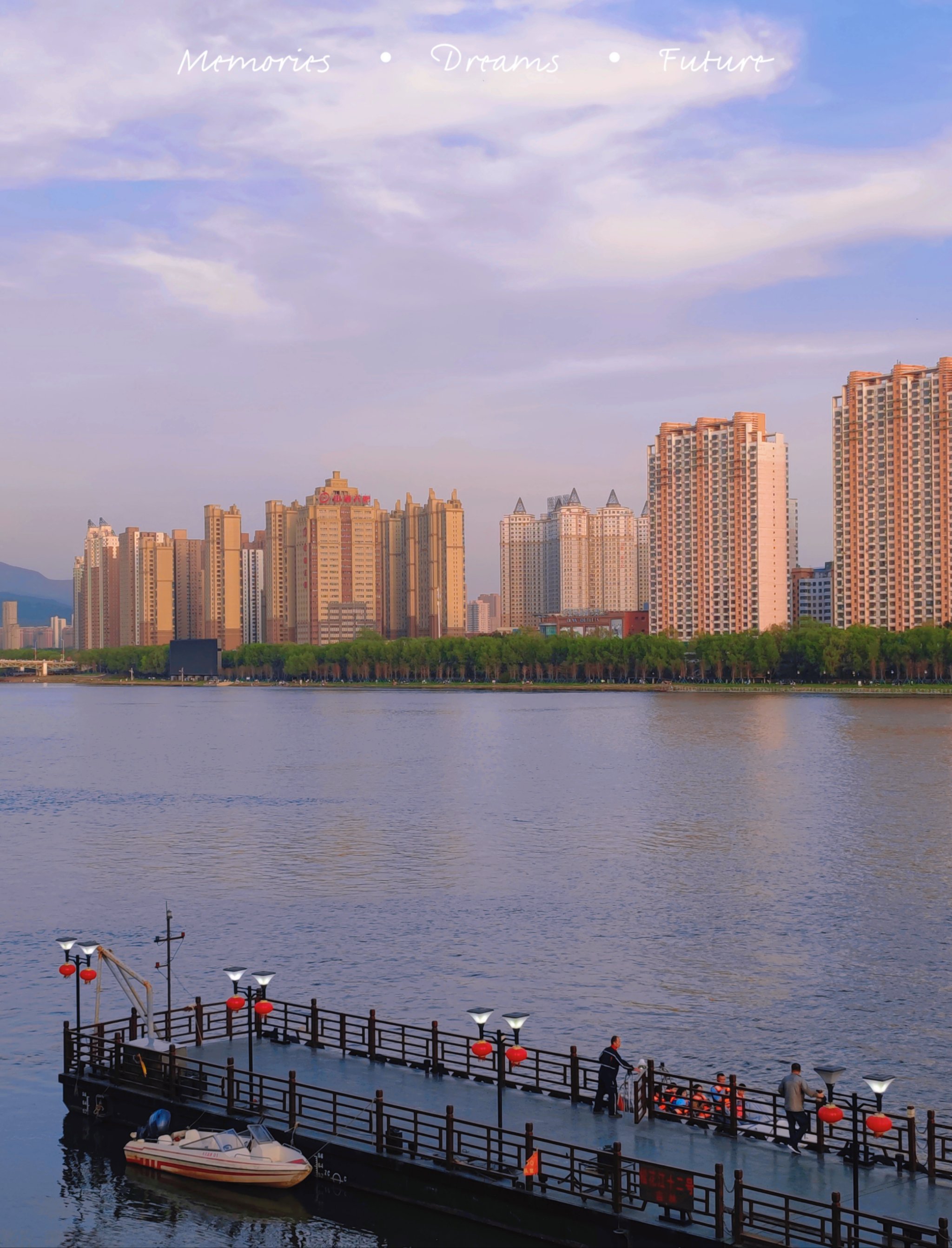 吉林市风景图片江边图片