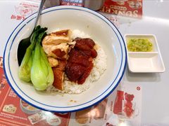 叉烧油鸡双拼饭-香港新曜记茶餐厅(星耀城店)
