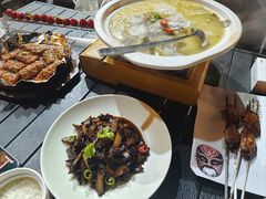 铁板酿茄子-后海彼岸花园餐厅