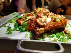 绿茶葱香烤鸡-绿茶餐厅(乐峰广场店)
