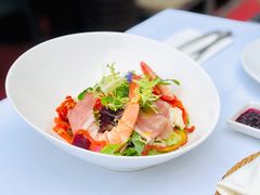 大虾火腿蔬菜沙拉-塞纳河法国餐厅(意式风情街店)
