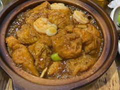 虾仁面筋-京天红酒家(虎坊路店)