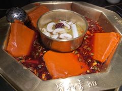 锅中锅-蜀九香火锅(彩虹店)