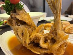糖醋黄河鲤鱼-闫府私房菜·百年鲁菜(恒隆店)