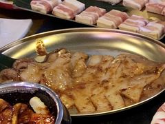 张牙舞爪的鱿鱼-秦炉烤肉(财富中心店)