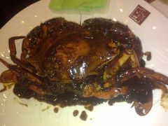 黑胡椒蟹-院落创意菜