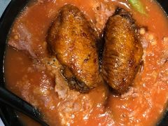 番茄浓汤鸡翅猪扒通粉-华嫂冰室(尖沙咀店)