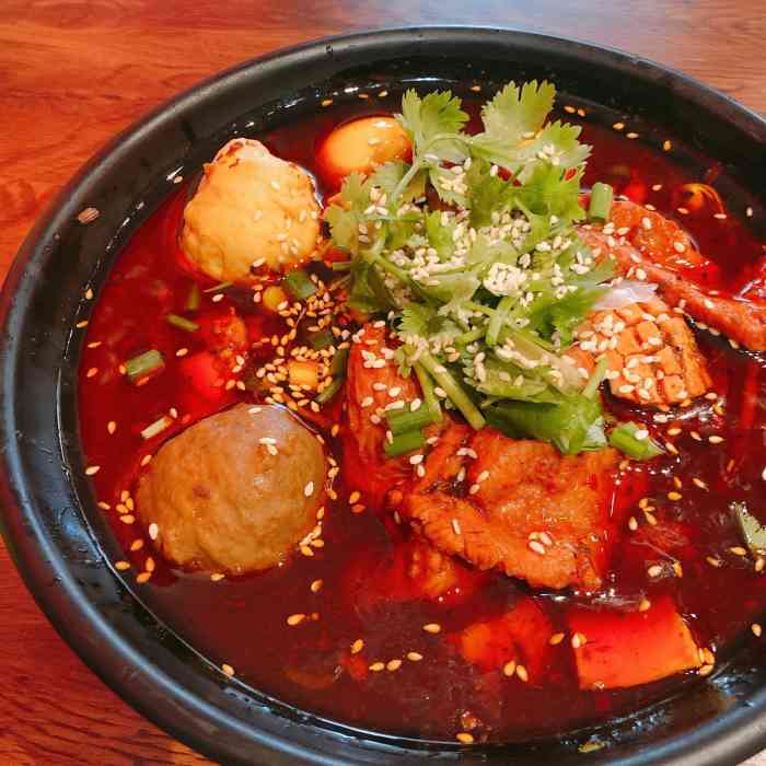 蜀流香冒菜(春熙路店)-"菜品很好,搭配很合理,有撒尿牛丸,肉丸子.