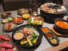 -草家酱蟹炭火烤肉店(珲春南路一店)